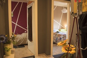 3 bedrooms, travel cot, free WiFi, bed sheets