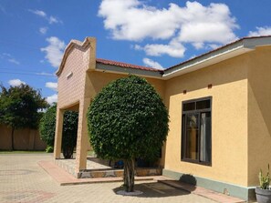 Façade de l’hébergement