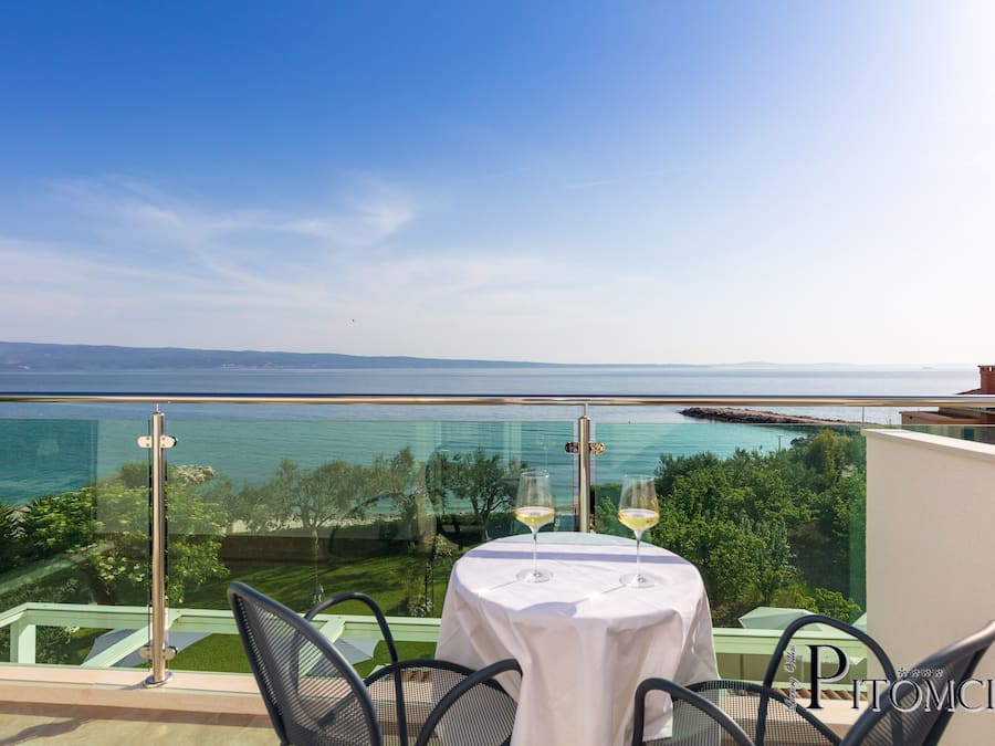 Dobbeltrom, balkong, sjøutsikt (2nd Floor) | Terrasse/patio