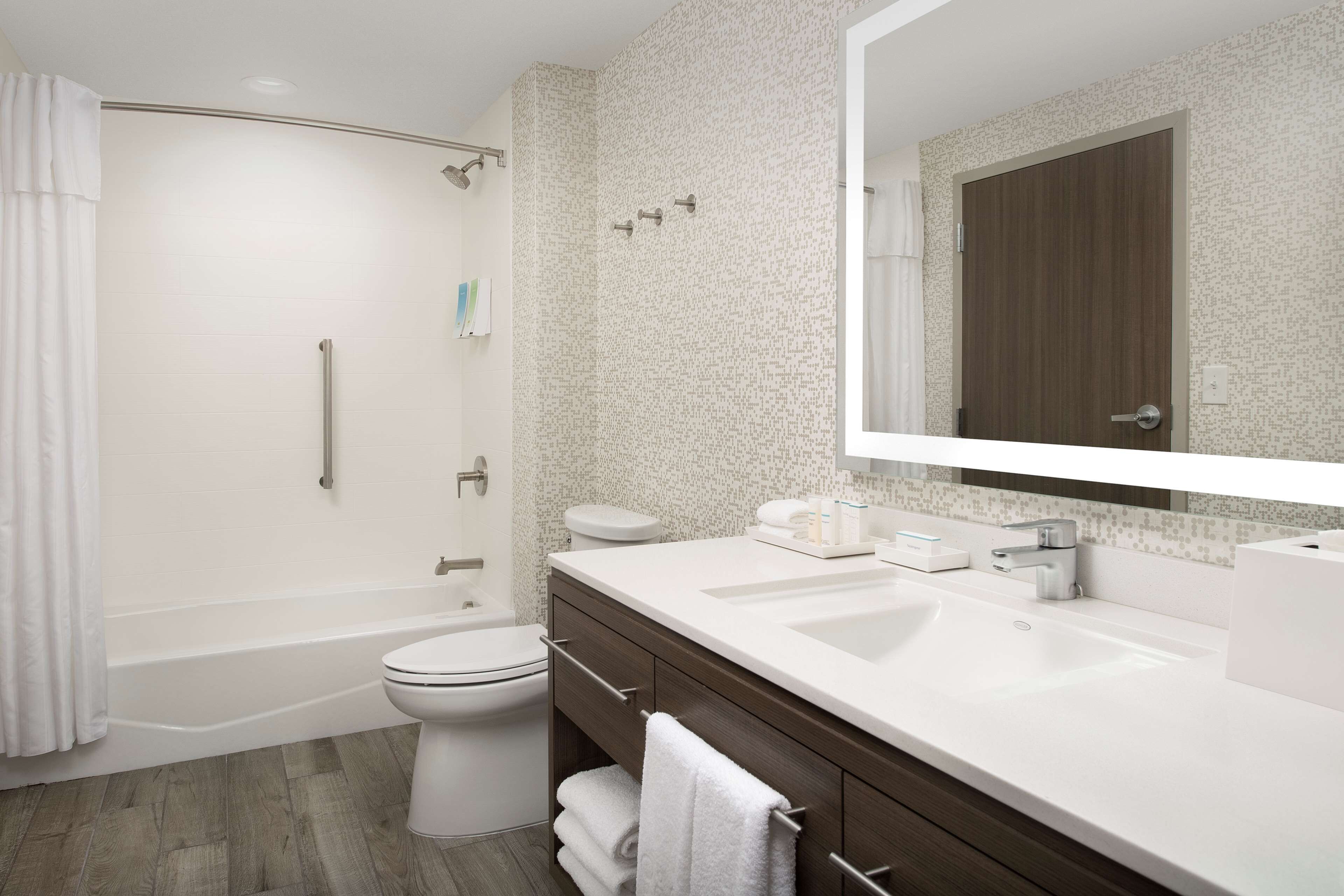 free toiletries, hair dryer, towels, soap