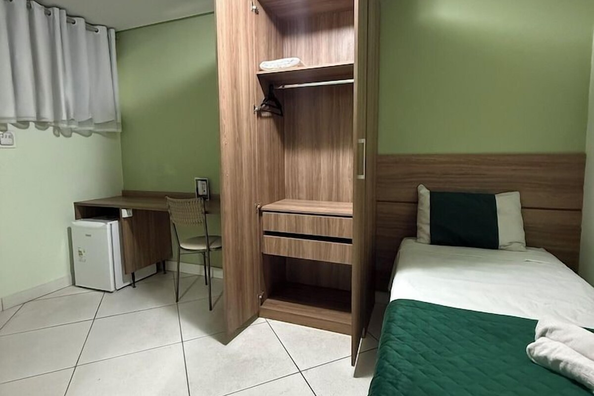 Desk, WiFi (free), bed sheets