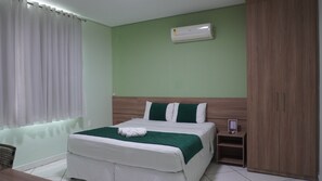 Standard Double Room | Desk, WiFi (free), bed sheets - Domus Hotel Cidade Nobre – Ipatinga (Ipatinga)