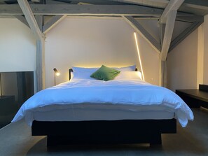 Premium bedding, down duvets, memory-foam beds, minibar