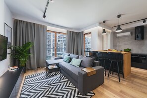 Exclusive Apartment (Grzybowska 84) | Living room - YourSecondFlat Grzybowska (Warsaw)