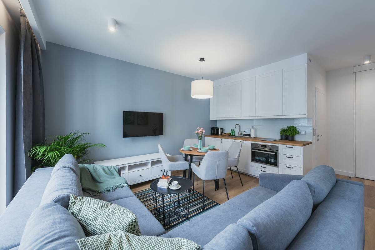 Deluxe Apartment (Grzybowska 115) | Living area