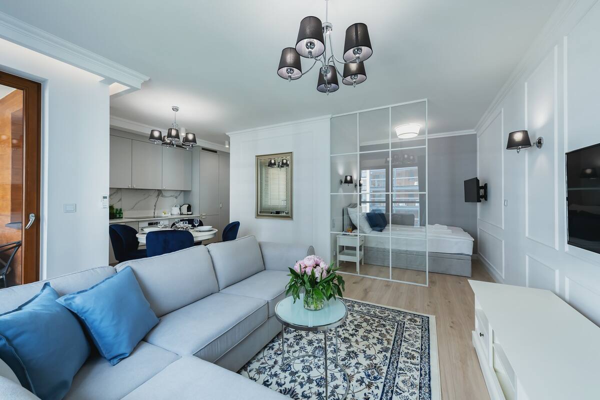 Exclusive Apartment (Grzybowska 94) | Living area