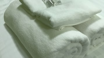 Deluxe Room, Balcony | Bathroom amenities | Towels, soap, toilet paper
