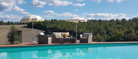 Seasonal outdoor pool