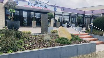 Fassade der Unterkunft