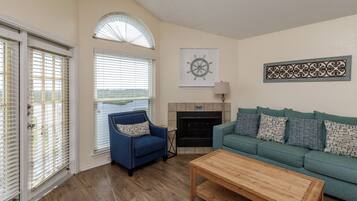 Smart TV, table football, books, offices