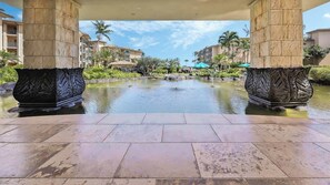 Property grounds - Waipouli Beach Resort C402 Top Floor 2 Bedroom Ocean & Pool View Suite with AC! (Kapaa)