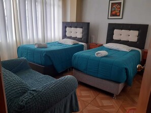 4 bedrooms, WiFi, bed sheets - Apartment Rosa elena b&b (A)Luz natural capacity 9 people in Cusco-Peru (Cusco)