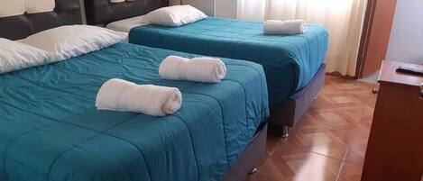 4 bedrooms, WiFi, bed sheets