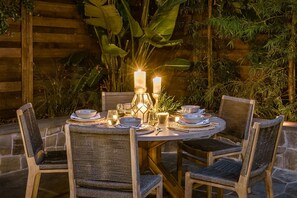 Udendørs spisemuligheder