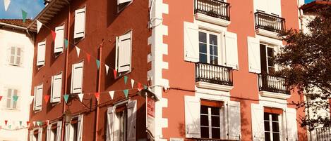 Façade de l’hébergement