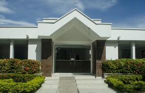 Entrada de la propiedad