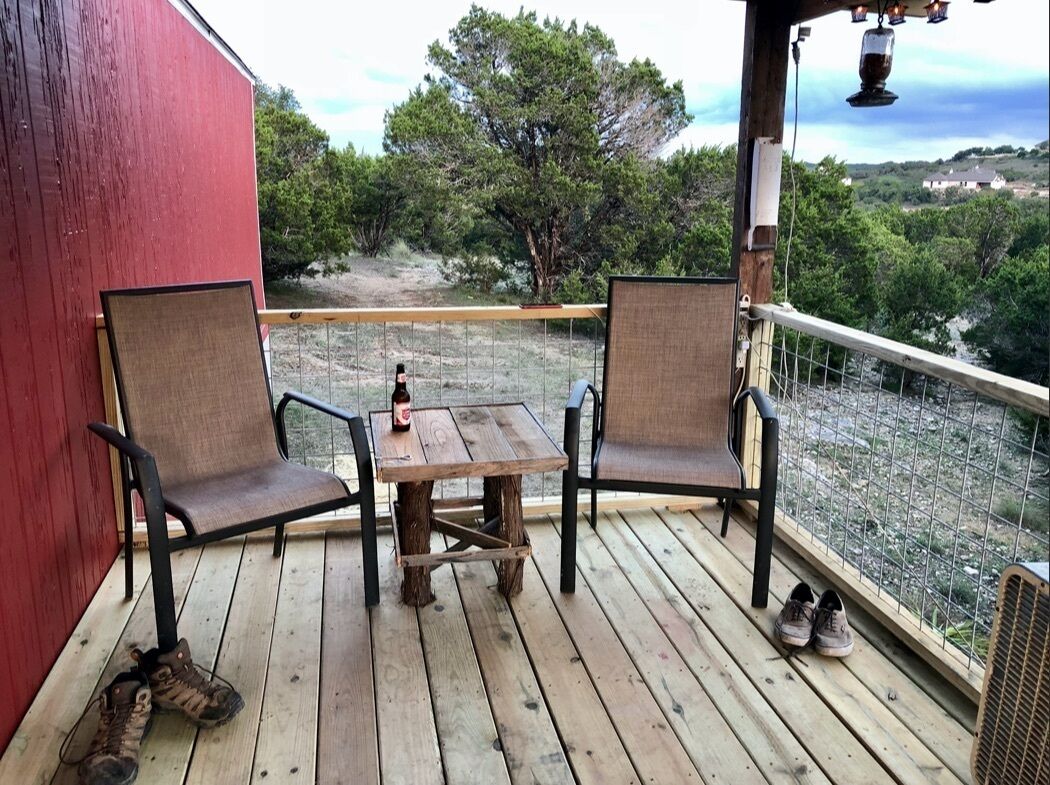 End of the road, dripping springs