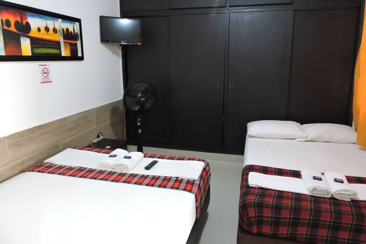 Classic Quadruple Room | Desk, laptop workspace, iron/ironing board (on request), WiFi (free)