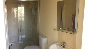 Towels, soap, toilet paper