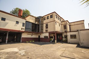 Majoituspaikan julkisivu