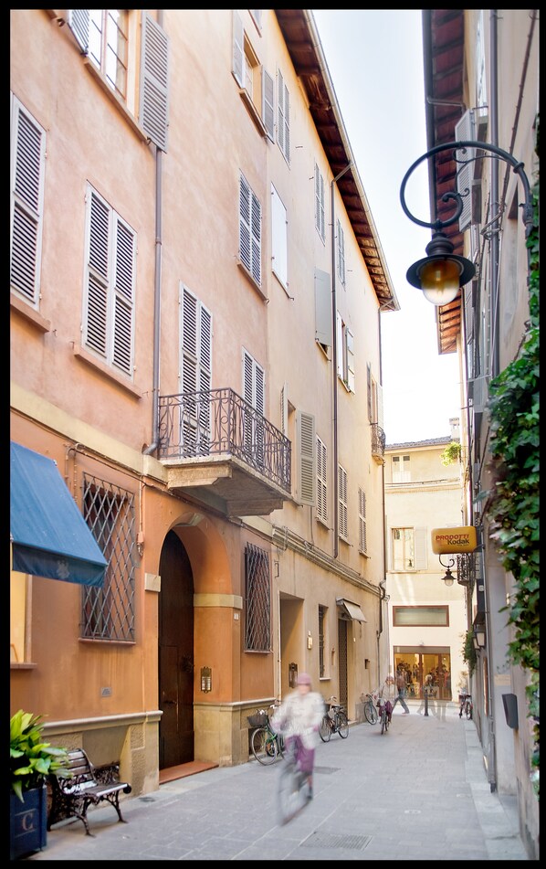 Façade de l’hébergement