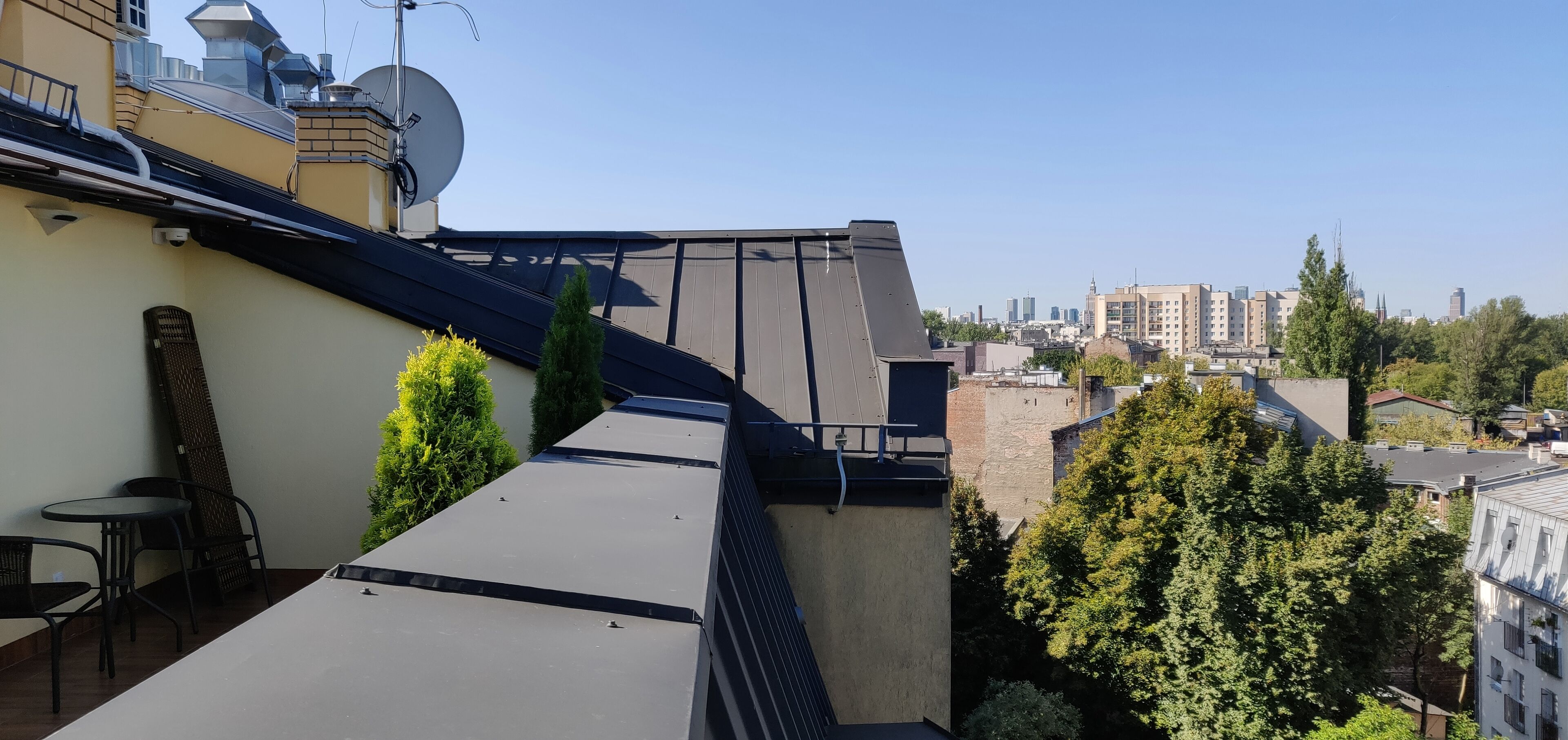 الإطلالة من المنشأة