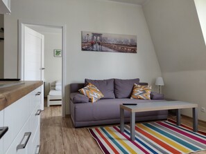 Appartement (B) | Coin séjour | Télévision à écran plat