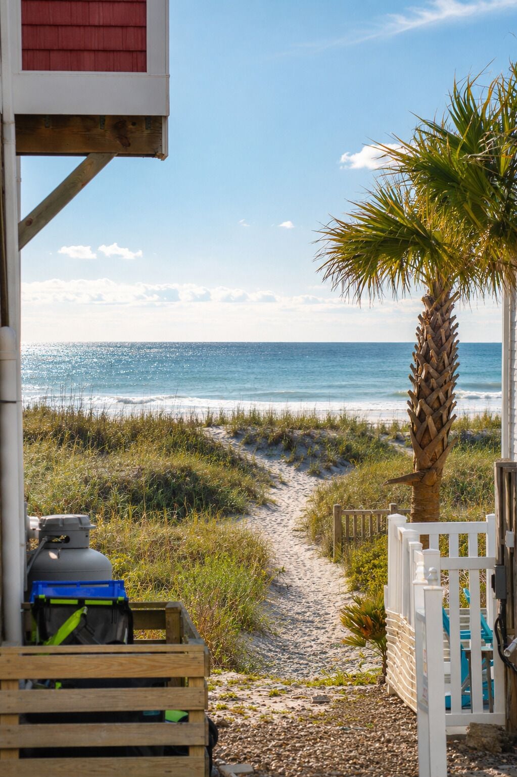 Beach nearby