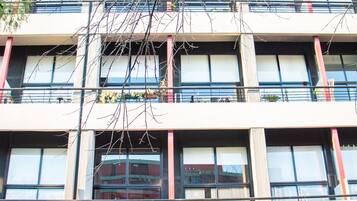 Fachada de la propiedad