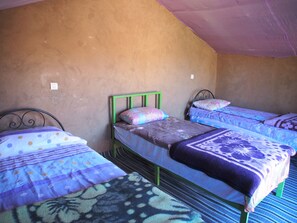 Quarto triplo | Roupa de cama