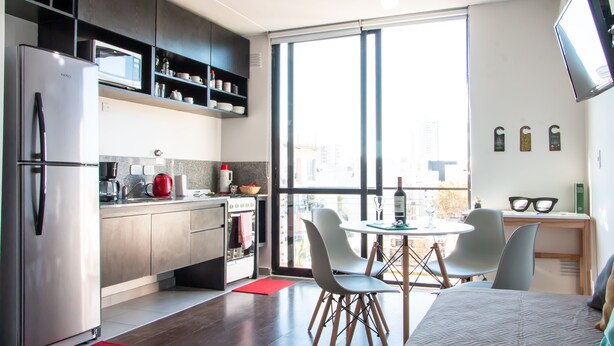 Living area - Studio in the heart of Palermo (Buenos Aires)