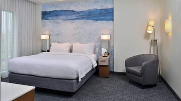 Suíte, 2 quartos | 1 quarto, roupas de cama premium, camas com colchões pillow-top