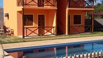 Majoituspaikan julkisivu