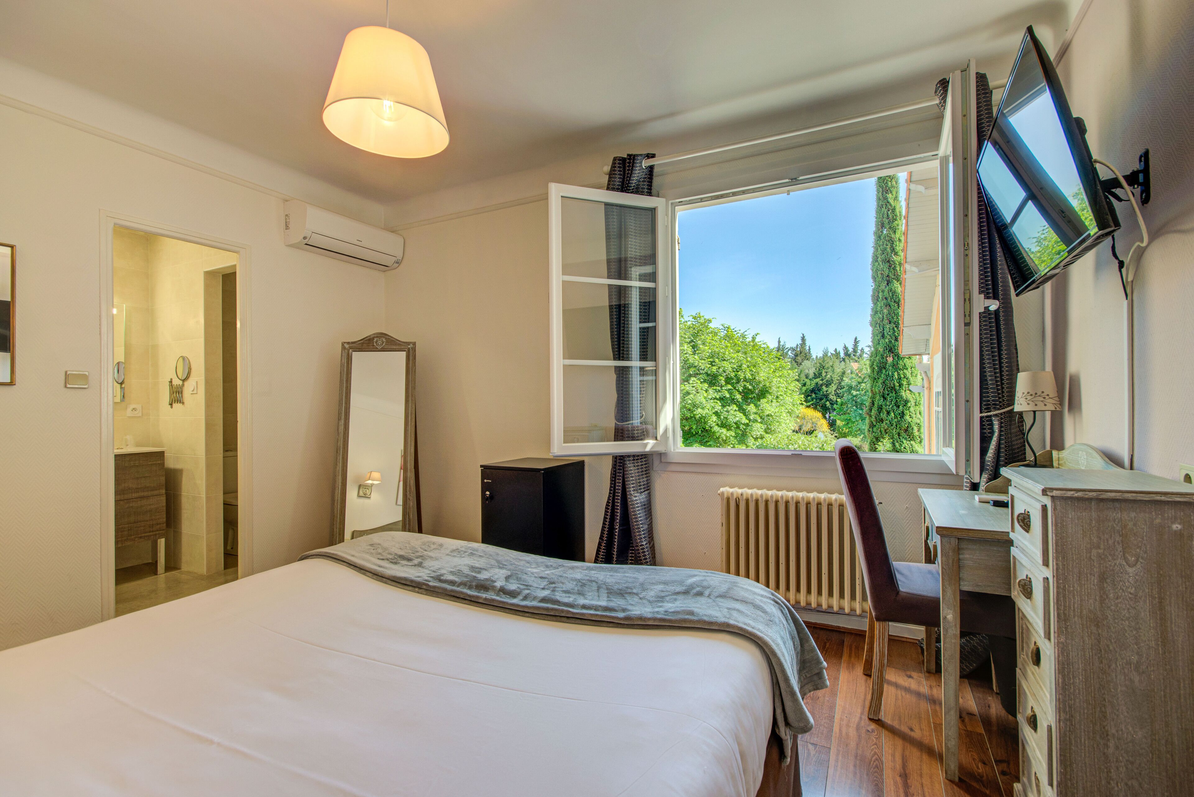 comfort double room | premium bedding, in-room safe, individually decorated