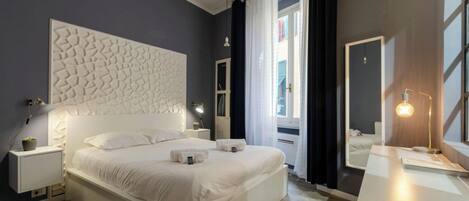 Appartamento, 1 camera da letto | 1 camera, postazione laptop, ferro/asse da stiro, Wi-Fi gratuito