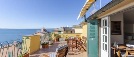 Apartment, 1 Bedroom, Sea View | Balcony