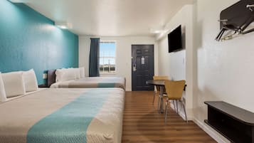 Free WiFi, bed sheets