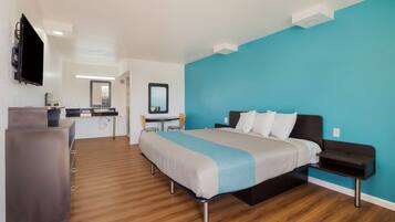 Free WiFi, bed sheets