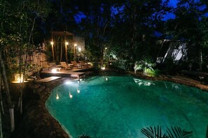 Pool - Zapote Lodge: A place created respecting nature (Tulum, Quintana)