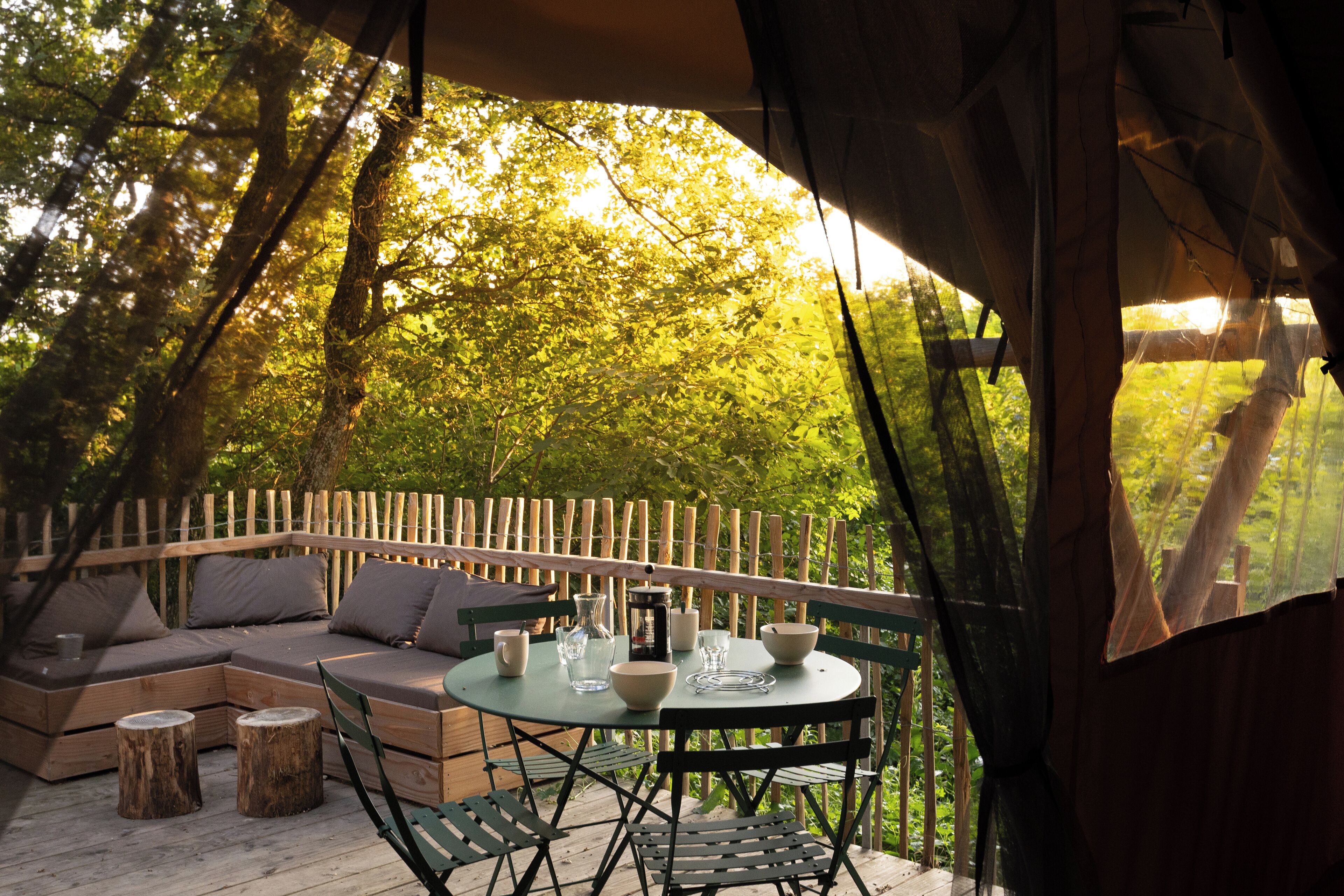 Tent (Trappeur Origine) | Terrace/patio