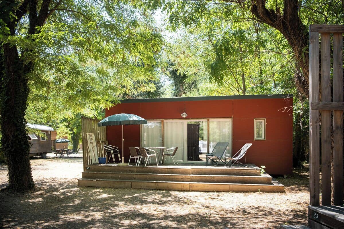 Casa rodante | Terraza o patio