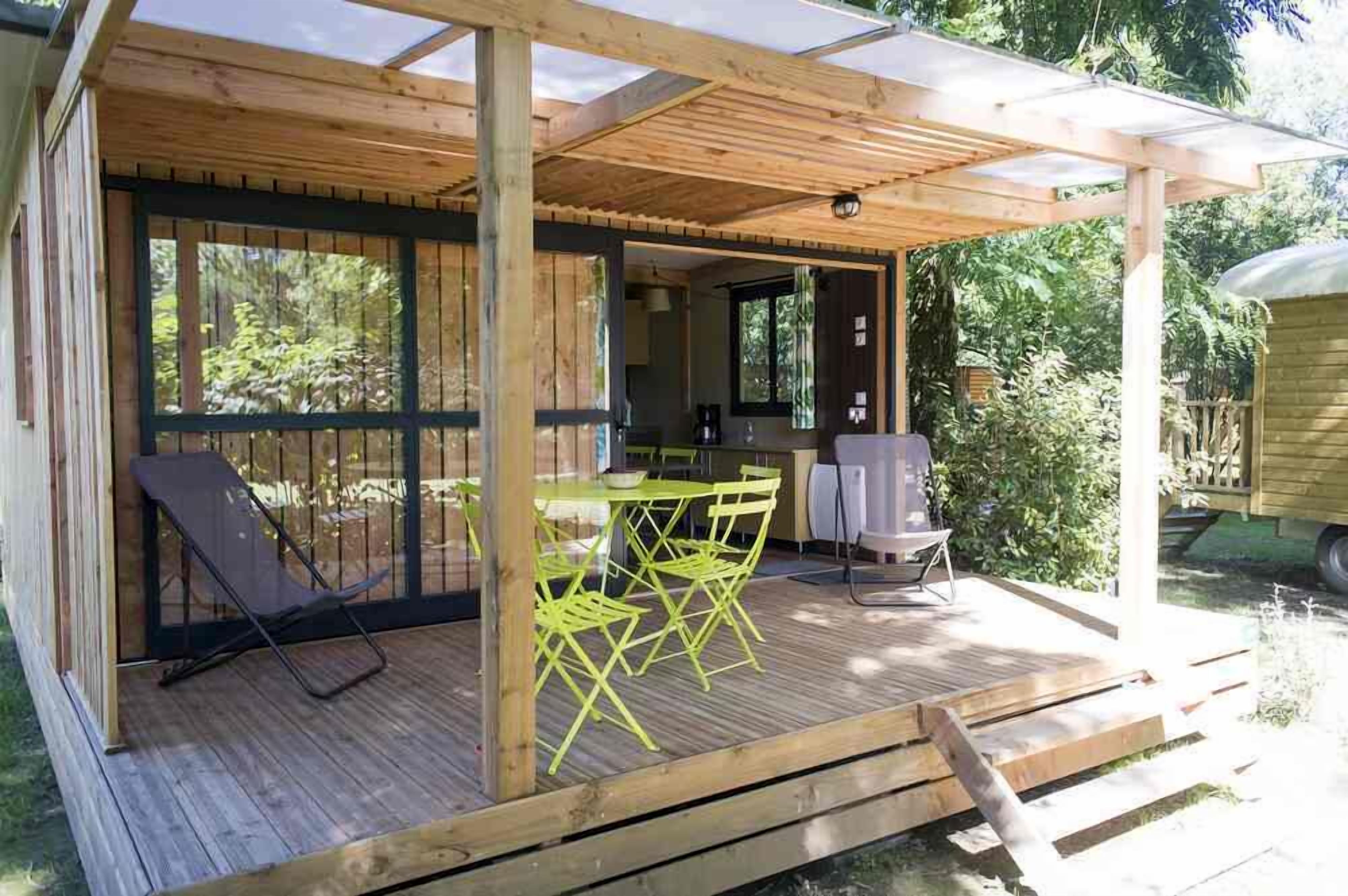 舒適木屋 | 露台/庭院