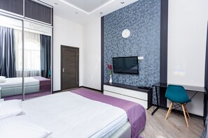 Comfort Apartment | 2 bedrooms, iron/ironing board, free WiFi, bed sheets - MinskLux Apartments 2 bedrooms on Nezavisimosti ave. 16 (Minsk)