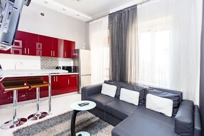 Comfort Apartment | 2 bedrooms, iron/ironing board, free WiFi, bed sheets - MinskLux Apartments 2 bedrooms on Nezavisimosti ave. 16 (Minsk)