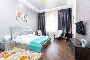 Comfort Apartment | 2 bedrooms, iron/ironing board, free WiFi, bed sheets - MinskLux Apartments 2 bedrooms on Nezavisimosti ave. 16 (Minsk)