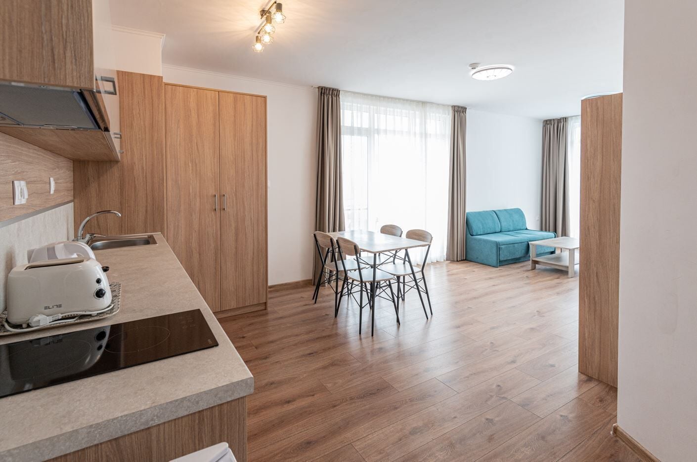 Apartment | Living room | 75-cm LED TV with cable channels, TV