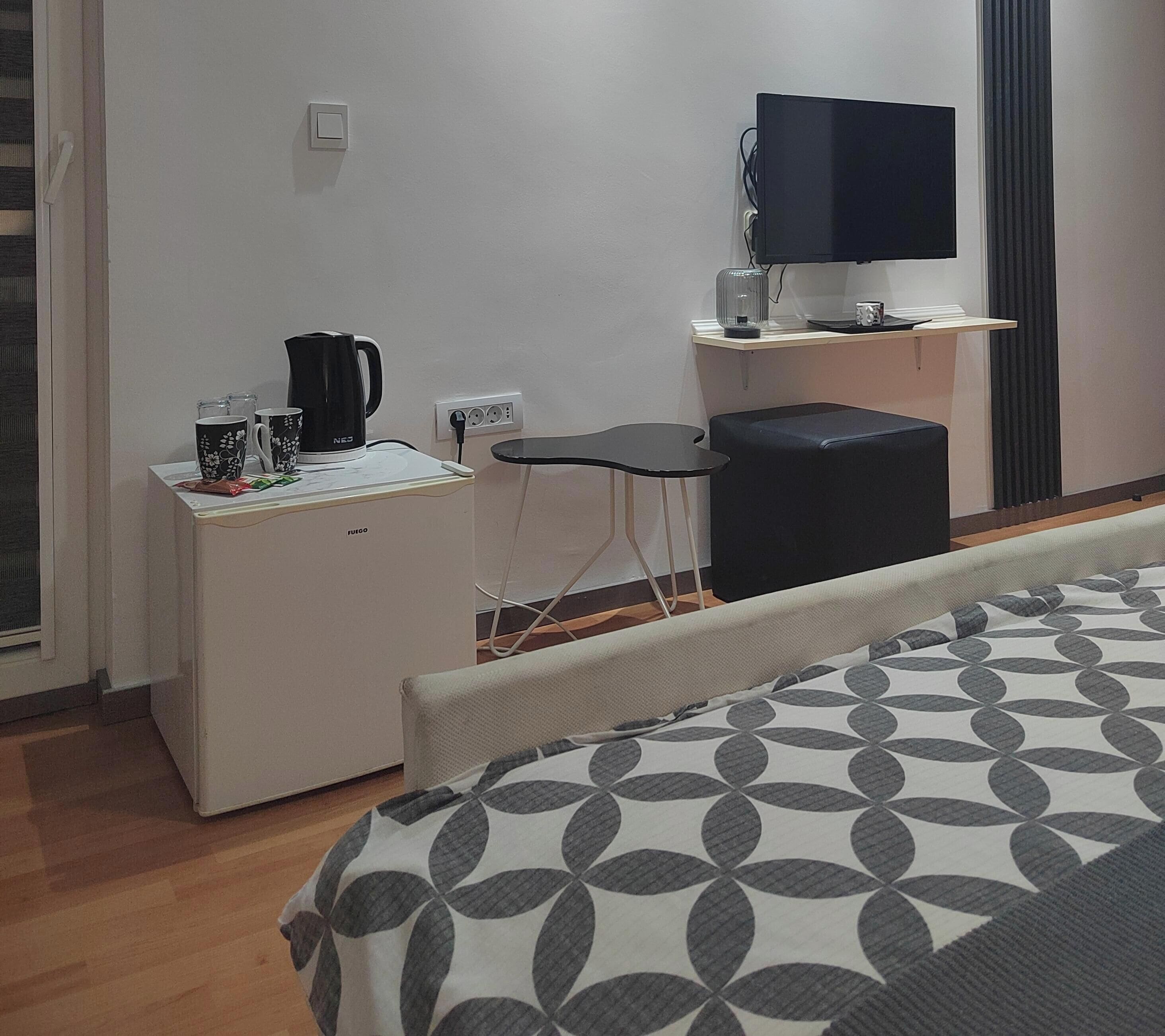 Kamar Double, balkon, pemandangan danau | Wi-Fi gratis dan seprai linen