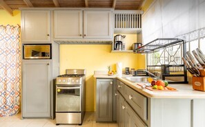 Fridge, microwave, oven, stovetop - Just Like Home, Florence Hall (Falmouth)