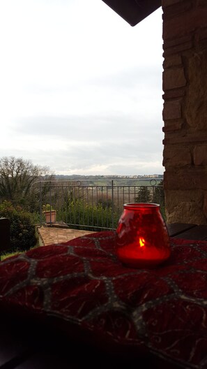 Terrace/patio - Villa Toscana with private pool, wi-fi, 4 rooms and Parking - 4 bedrooms (Cambiano)