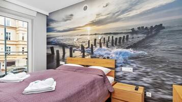 1 soveværelse, skrivebord, strygejern/strygebræt, Wi-Fi